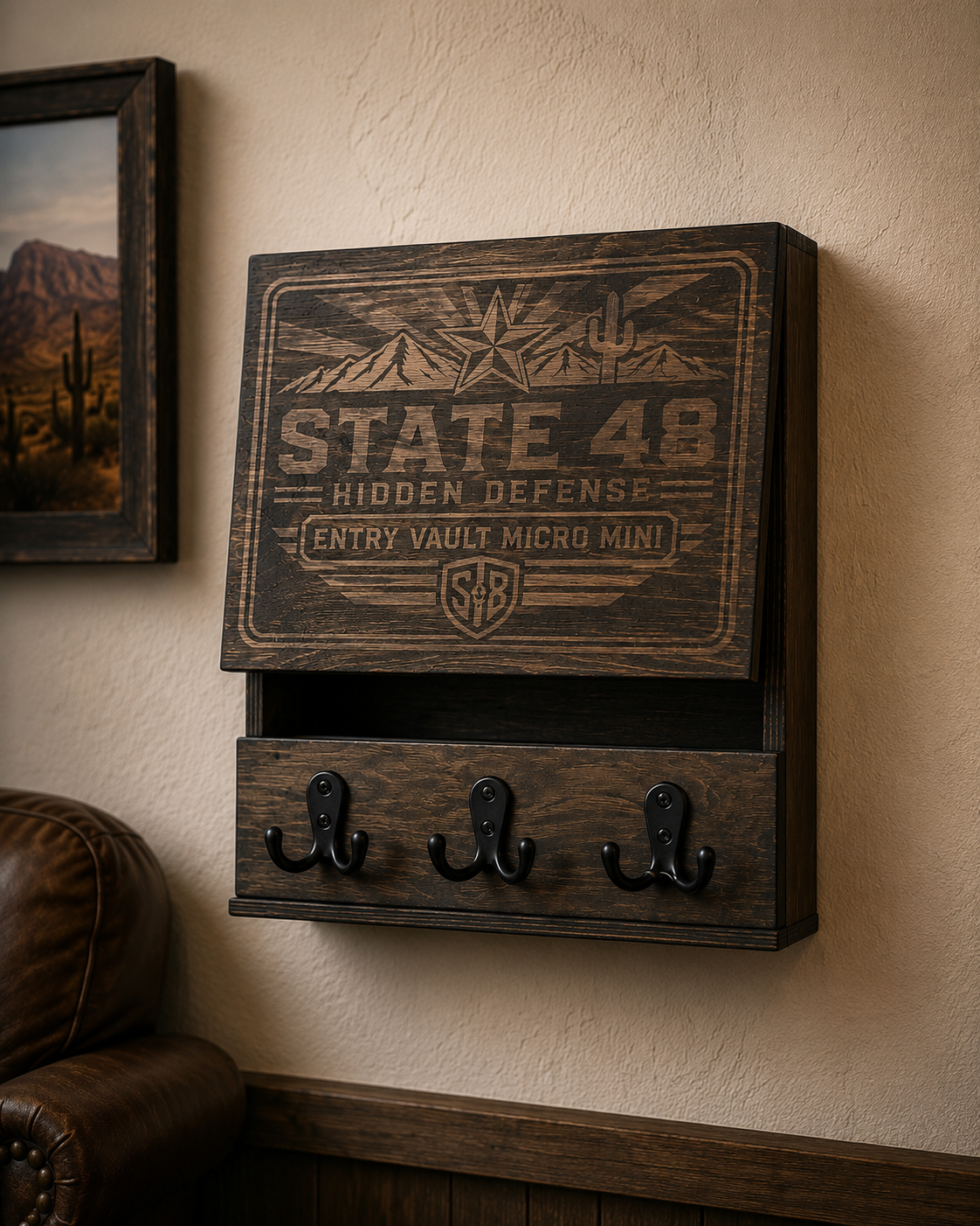 Rustic western finishes